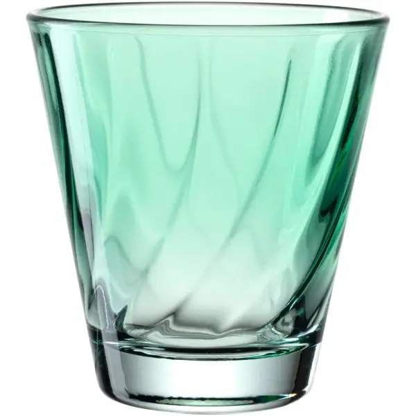 Hochwertig Leonardo Trinkglas Twist Grün (215ml)