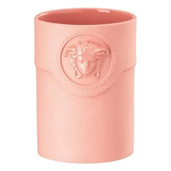 Angebot Versace by Rosenthal Vase Mini La Medusa Pink Zylindrisch (10cm)