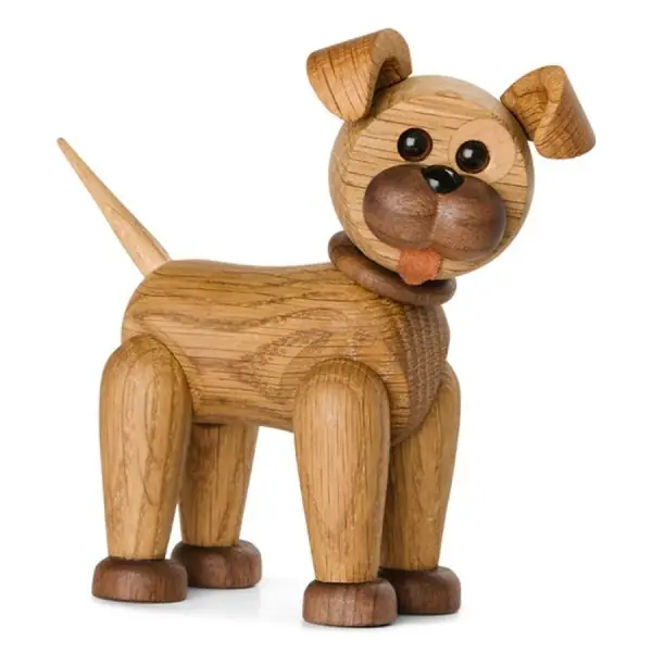 Spring Copenhagen Dekorationsfigur Hund Happy Highlight