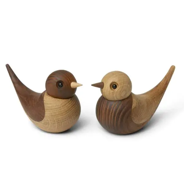 Weltweiter Versand Spring Copenhagen Dekorationsfigur Schwalben Soulmates (2er-Set)