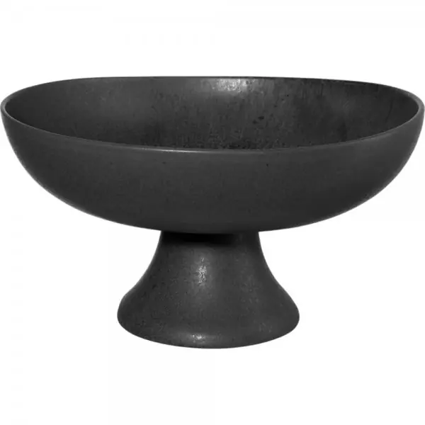 Asa Schale auf Fuß Grande Nero Black Iron (33cm) Mega-Angebot