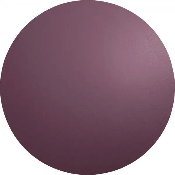Asa Tischset Lederoptik Rund Plum (38cm) Preisknaller