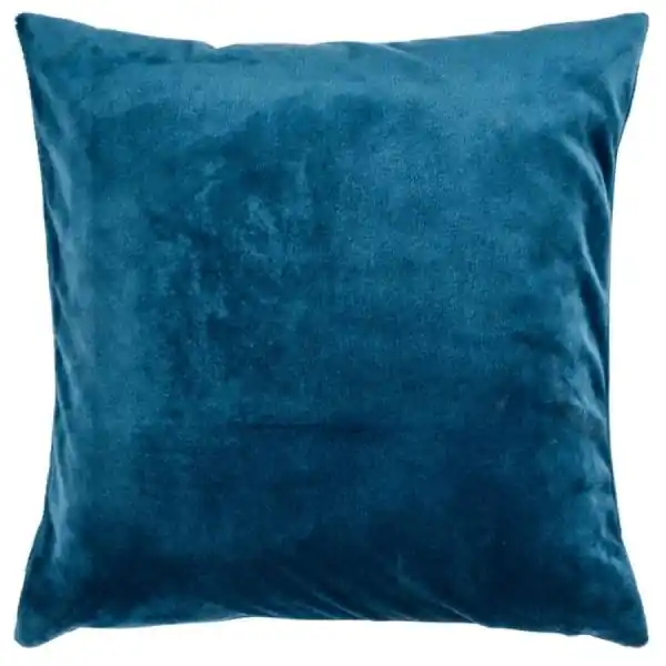 Schnäppchen Pad Kissenhülle Samt Smooth Denim Blue (50x50cm)