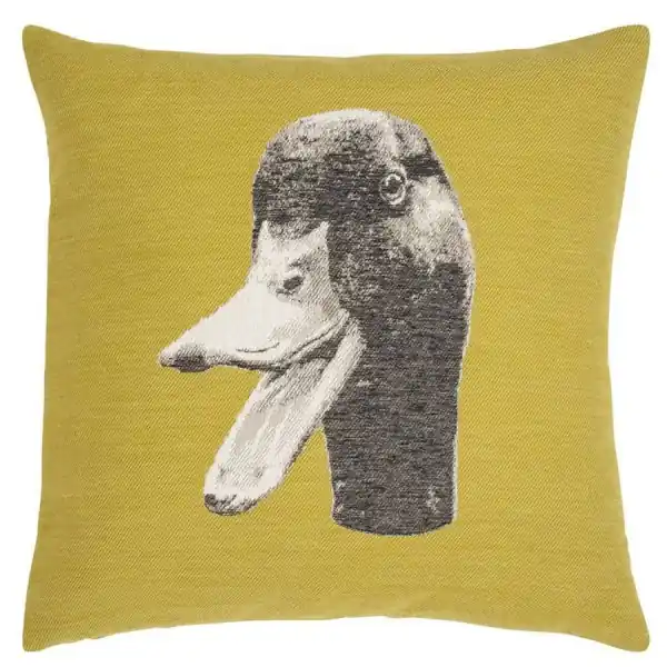 Weltweiter Versand pad Kissenhülle MOO Ente Light Green (45x45cm)