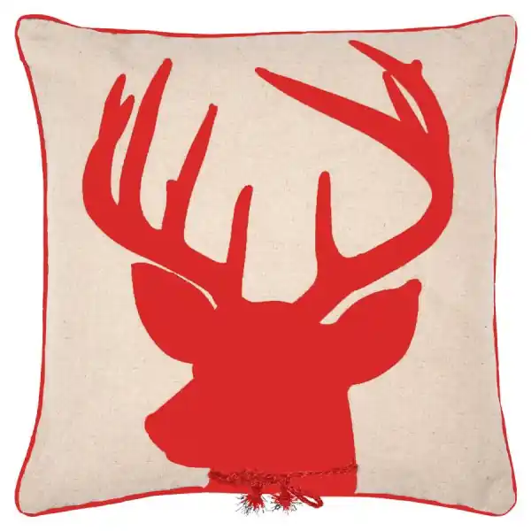 Versand Am Gleichen Tag pad Kissenhülle Deer Hirsch Rot (45x45cm)