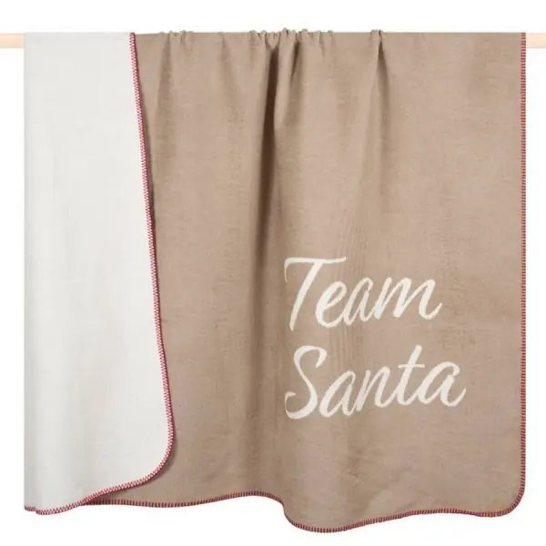 Schnäppchen pad Decke Team Santa Grey (150x200cm)