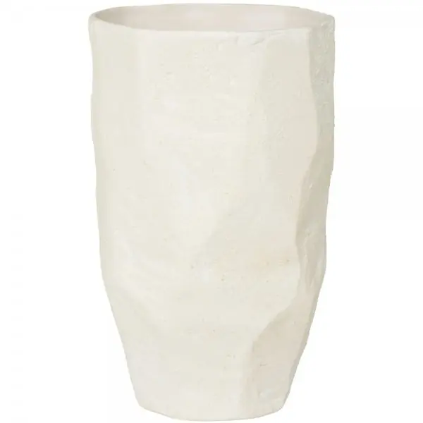 Urban Nature Culture Vase Serra Ceramic Weiß (17,8x27cm) Rabatt