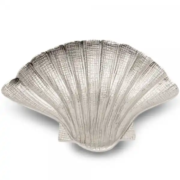Günstig Riviera Maison Servierschale Muschel Andria Silber (L)