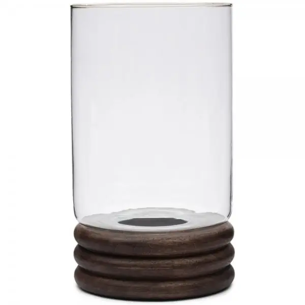 Riviera Maison Windlicht Hurricane Bangli Braun (L) Meistverkauft