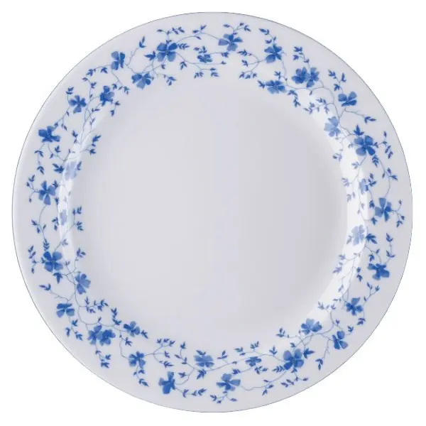 Rosenthal Speiseteller Form 1382 Blaublüten (25cm) Handgefertigt