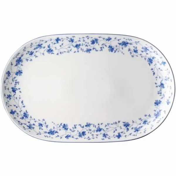 Beliebt Rosenthal Servierplatte Form 1382 Blaublüten (31,9cm)