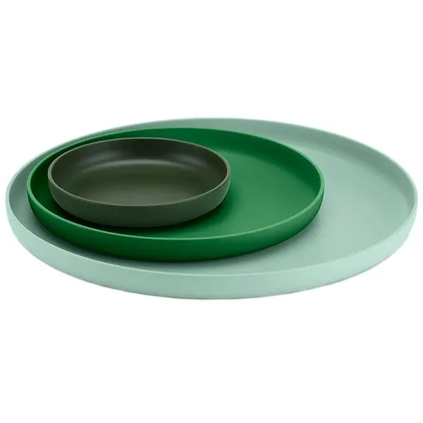Vitra Tablett-Set Trays Grün (3-teilig) Schnäppchen