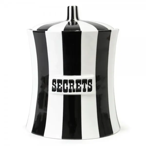 Jonathan Adler Vorratsdose Secrets Schwarz Top-Preis