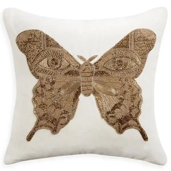 Sale Jonathan Adler Kissen Muse Butterfly (50x50cm)