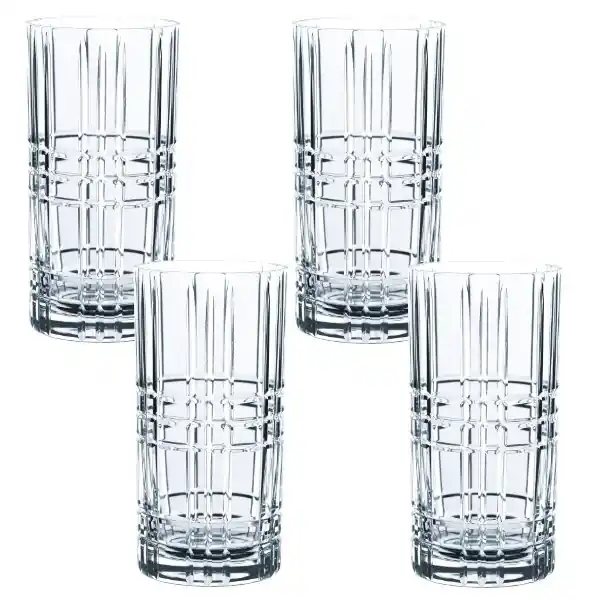 Garantierte Lieferung Nachtmann Longdrinkgläser Square (4-teilig)
