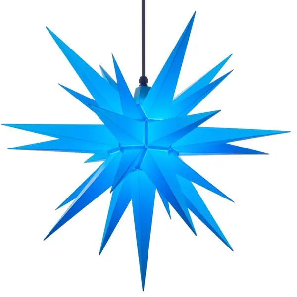Top-Preis Herrnhuter Stern A7 Kunststoff Blau (68cm)