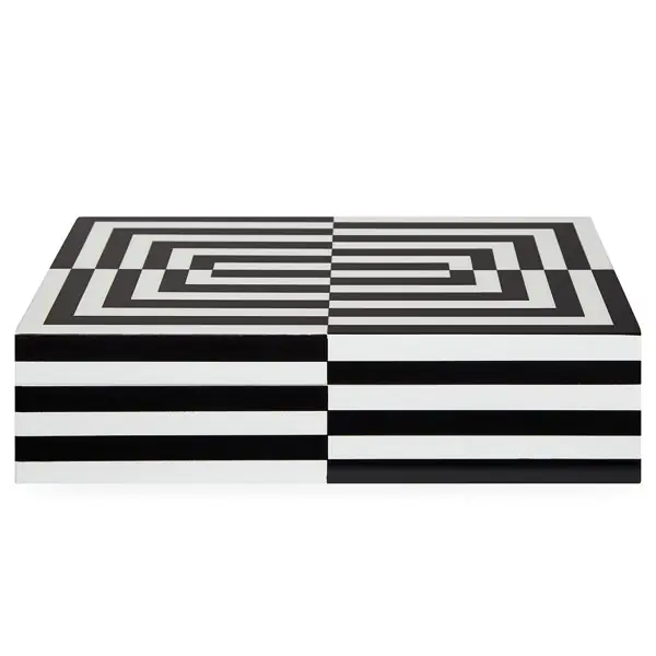 Sale Jonathan Adler Schmuckkasten Box Op Art (Groß)