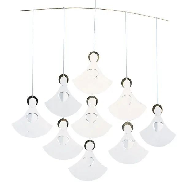 Weltweiter Versand Flensted Mobiles Mobile Engelchor (9 Engel)