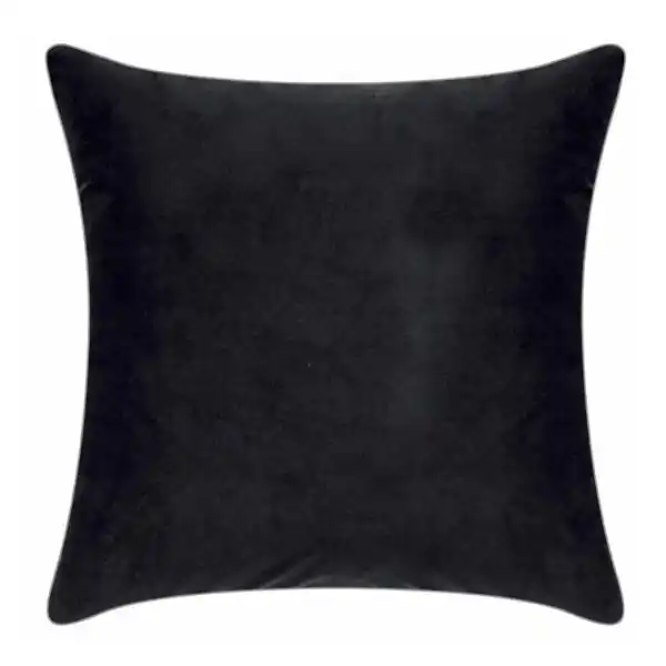 Direktkauf pad Kissenhülle Samt Elegance Schwarz (40x40cm)