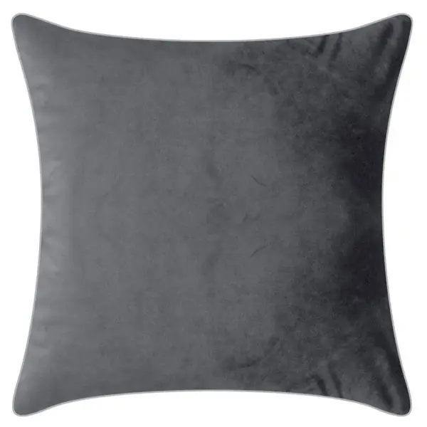 Aktuell pad Kissenhülle Samt Elegance Grey (50x50cm)