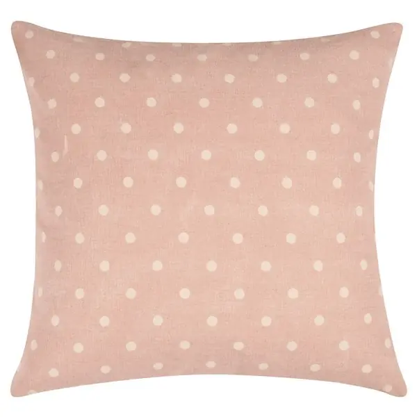 PAD Kissenhülle Canvas Polka Dots Pink (50x50cm) Garantierte Lieferung