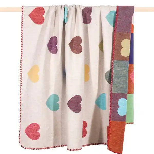 Schneller Versand PAD Decke Honey Herz Multicolor