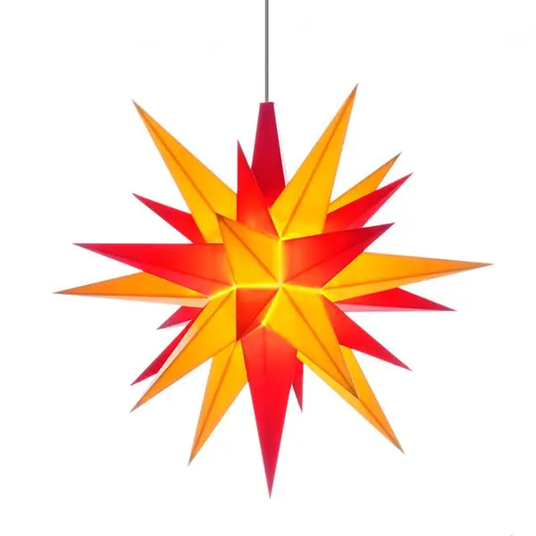 Herrnhuter Stern A1e Kunststoff LED Gelb-Rot (13cm) Jetzt Zugreifen