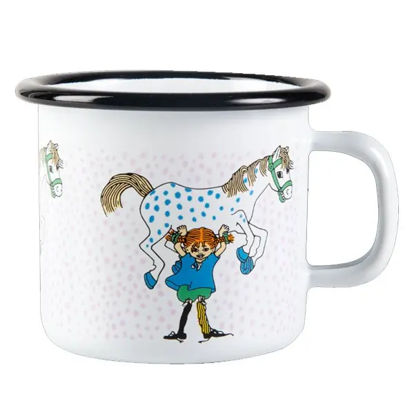Billig Muurla Tasse Pippi Langstrumpf Pippi And The Horse (250 ml)