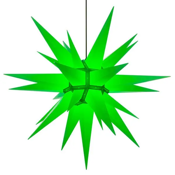 Beliebt Herrnhuter Stern A13 Kunststoff Grün (130cm)