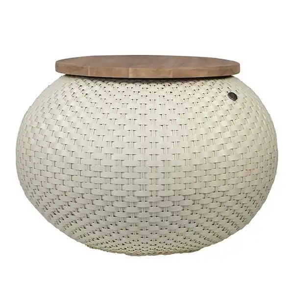 Sale Handed By Beistelltisch Halo Cream White