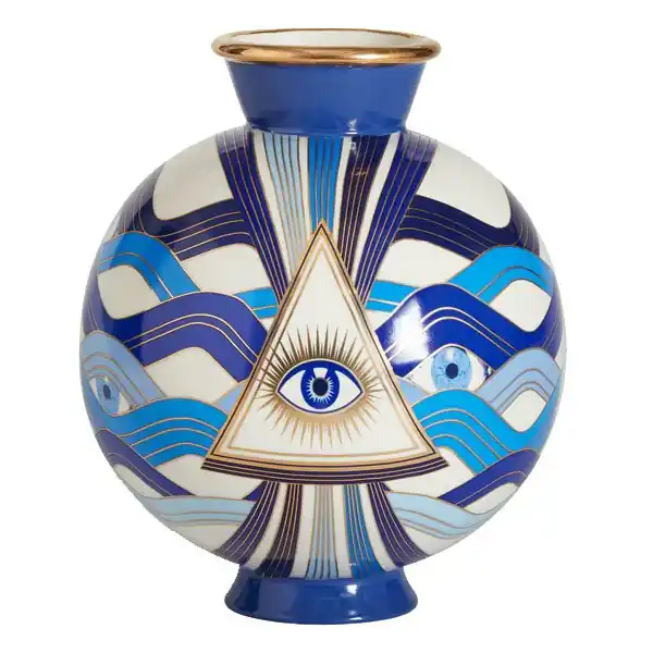 Jonathan Adler Deckelvase Druggist LSD Canister Expressversand