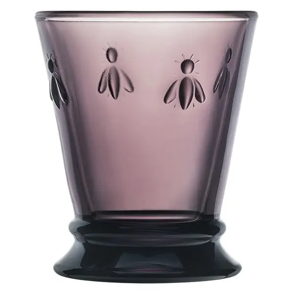La Rochère Trinkglas Gobelet Abeille Aubergine (260ml) Abverkauf