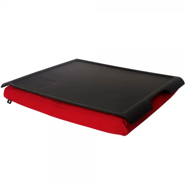 Bosign Knietablett Laptray Anti-Slip Schwarz-Rot (L) Preiswert