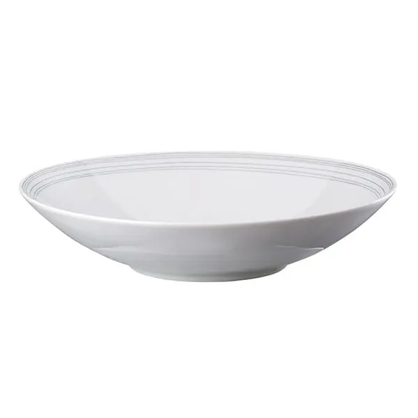 Ab Werk Rosenthal Suppenteller TAC Gropius Stripes 2.0 Grau (24cm)