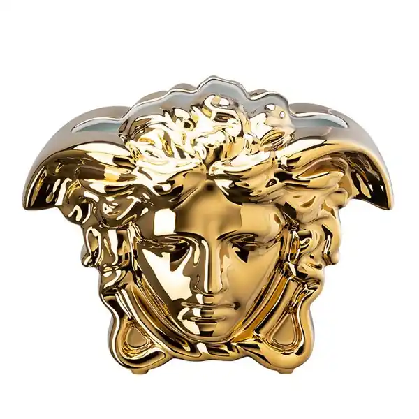 Markenware Versace by Rosenthal Vase Medusa Grande Gold (15cm)