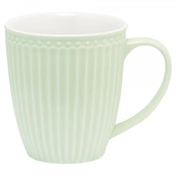 Billig Greengate Tasse mit Henkel Alice Pale Green