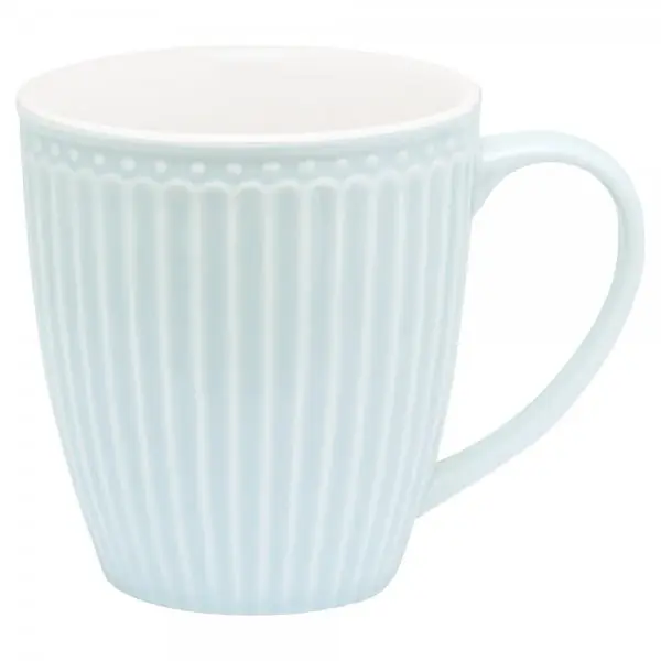 Top-Qualität Greengate Tasse mit Henkel Alice Pale Blue