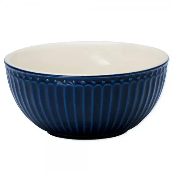 Bestpreis Greengate Schale Müslischale Alice Dark Blue (14cm)