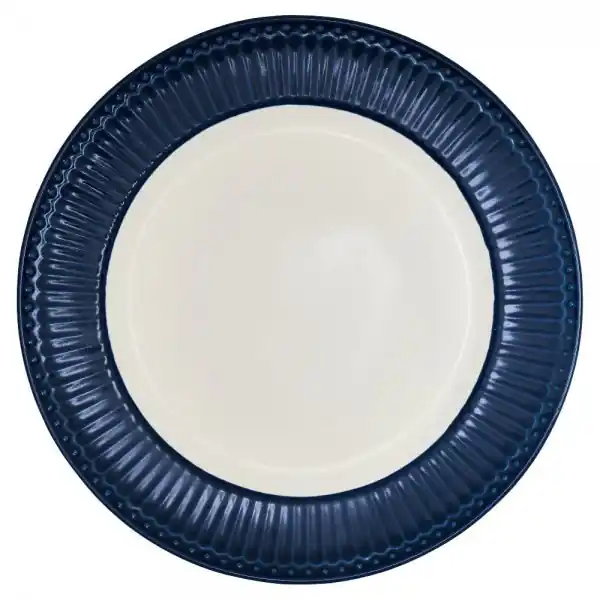 Greengate Dinner Teller Alice Dark Blue (26,5cm) Kostenloser Versand