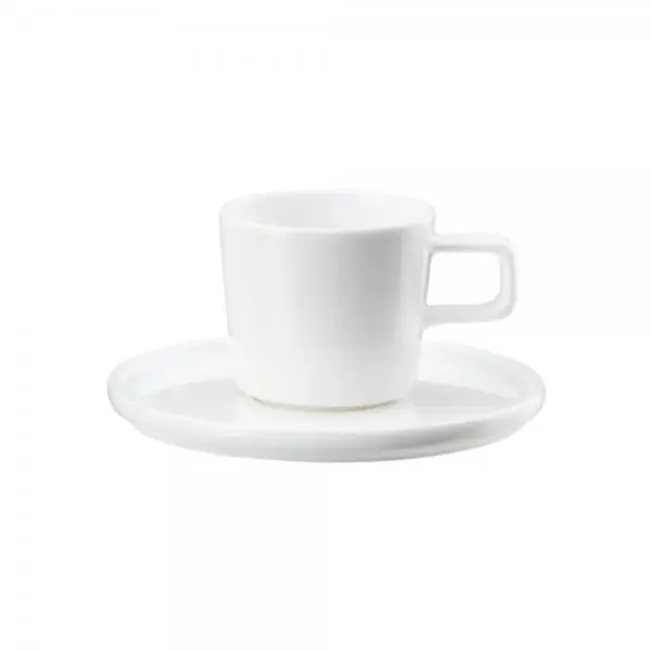 Asa Espressotasse mit Untertasse Oco Weiß (80ml) (2-teilig) Angebot
