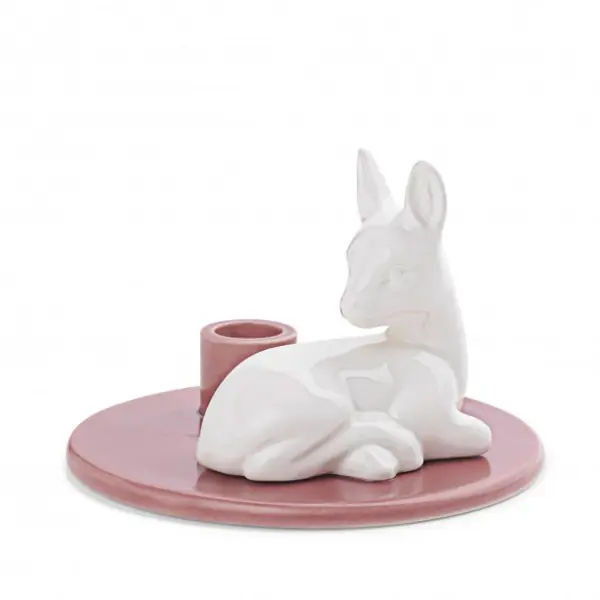 Dottir Nordic Design Kerzenhalter Sweet Stories Reh Liegend Neu