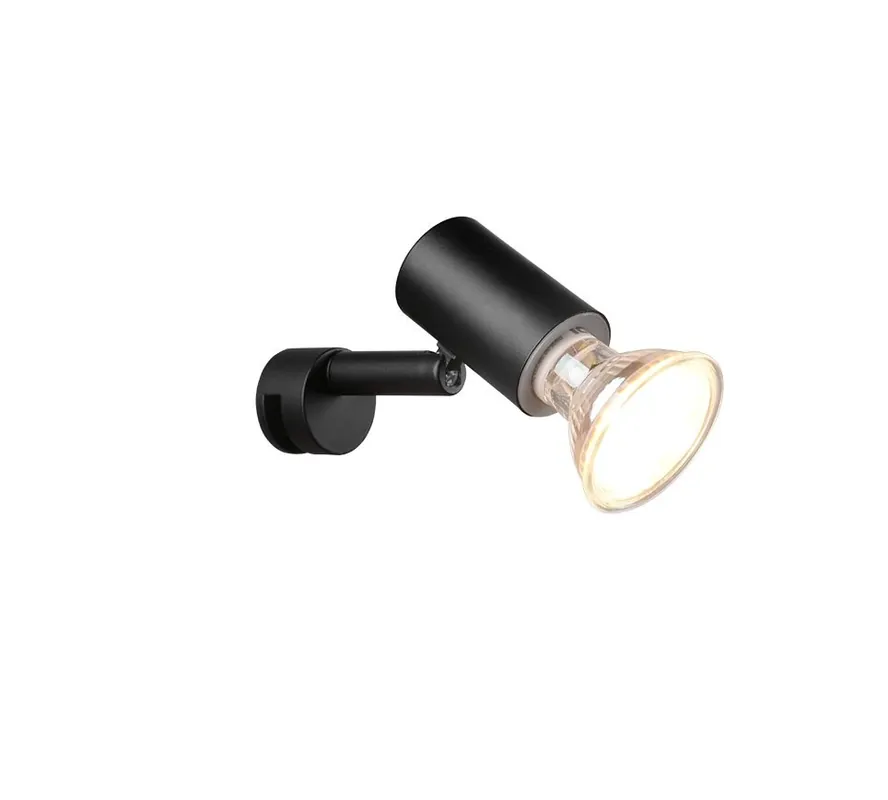 Saisonangebot Trio 283500132 Wandleuchte Lorenzo 1x5w | Gu10 | IP44 - Matt schwarz