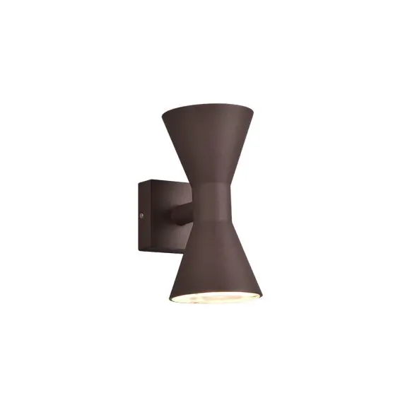 Neu Im Sortiment Trio 212560224 Außenwandleuchte Ardas 2x10W | GU10 | IP44 - Lichtrichtung oben/unten, rostig