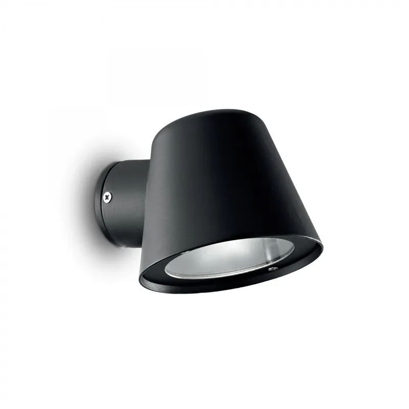 Ab Werk Ideal Lux 020228 Außenwandleuchte 1x35W | GU10 | IP43 - schwarz