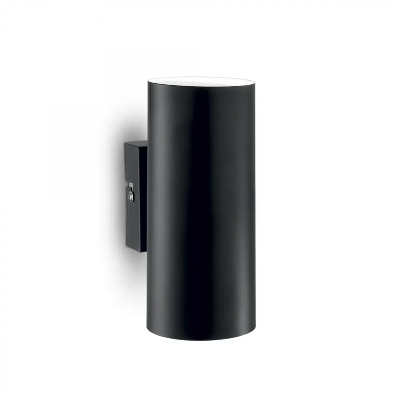 Ideal Lux 095998 Wandleuchte Hot Nero 2x28W | GU10 - schwarz Gratis Versand