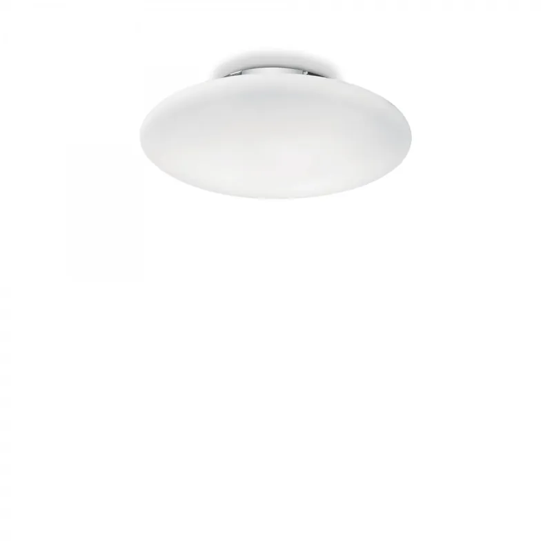 Neu Im Sortiment Ideal Lux 009 223 Anbauleuchte 1x60W Smarties | E27 - weiß