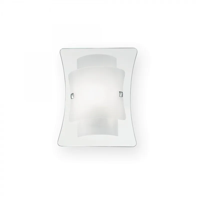 Ideal Lux 026473 Wandleuchte 1x60W Triplo | E27 - weiß Kracherpreis