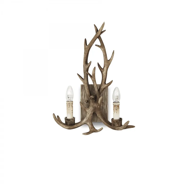 Ideal Lux 115511 Wandleuchte 2x40W Chalet | E14 Neu Im Sortiment