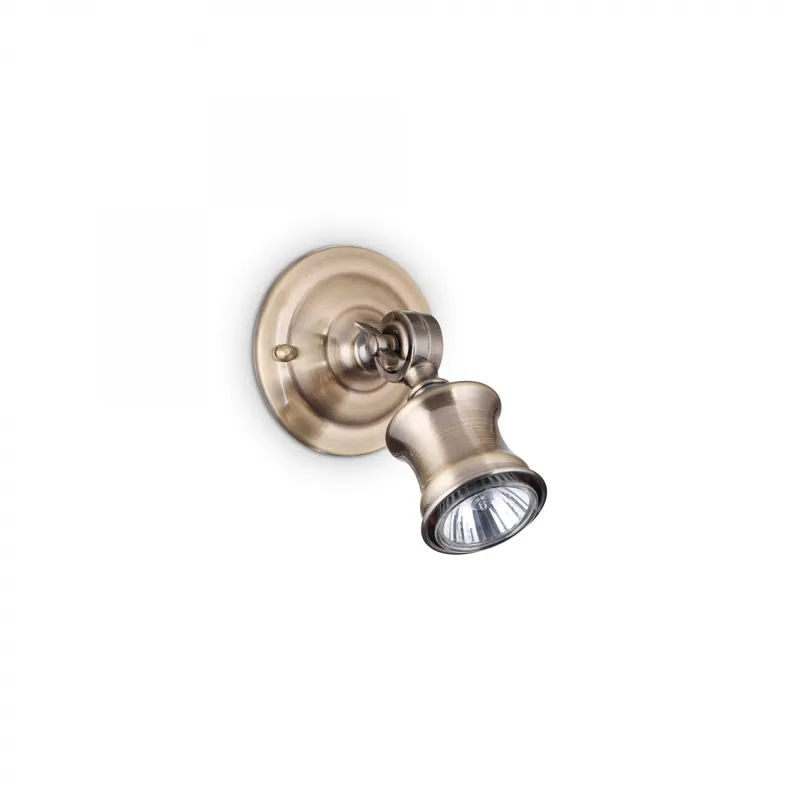 Aktuell Ideal Lux 159997 Wandleuchte Barber 1x28W|GU10