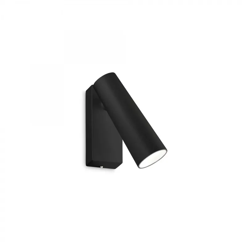 Schnäppchen Ideal Lux 281001 LED Deckenleuchte Rohr AP 1x7w | 660lm | 3000k - schwarz